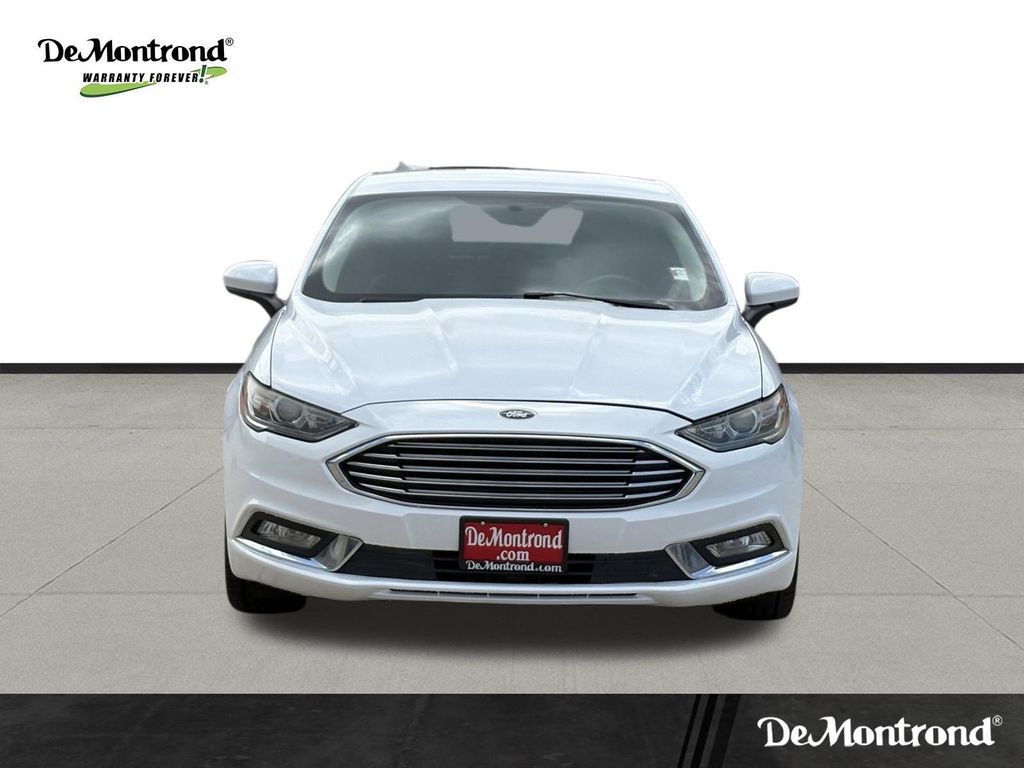 2017 Ford Fusion SE White at Parkway Family Mazda