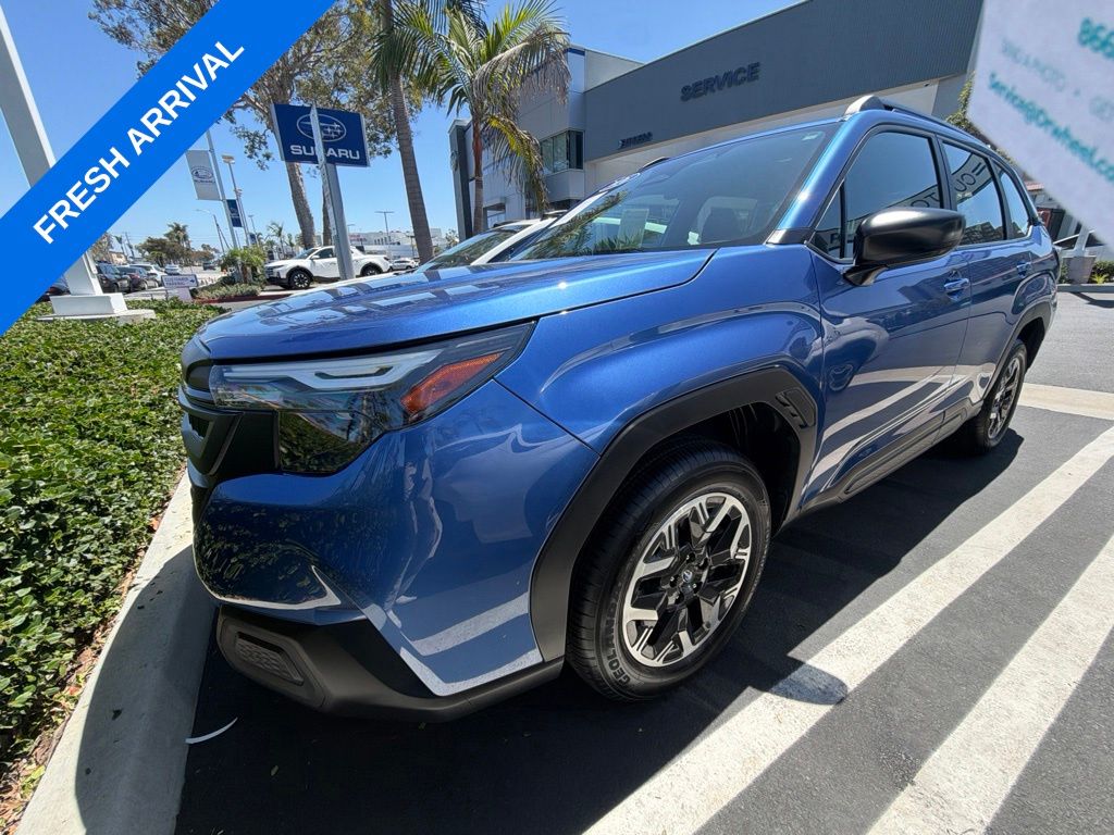 Blue Pearl 2026 Subaru Forester SUV / Crossover All-Wheel Drive Continuously Variable Transmission