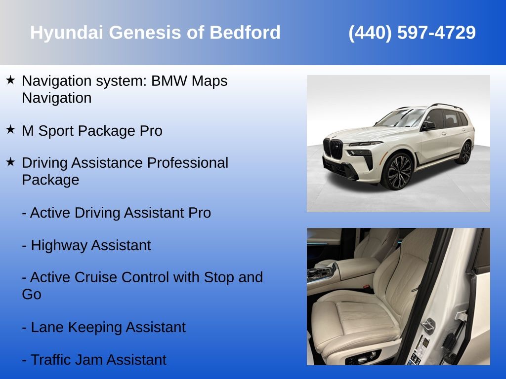 Used 2025 BMW X7 M60i For Sale in Bedford, OH