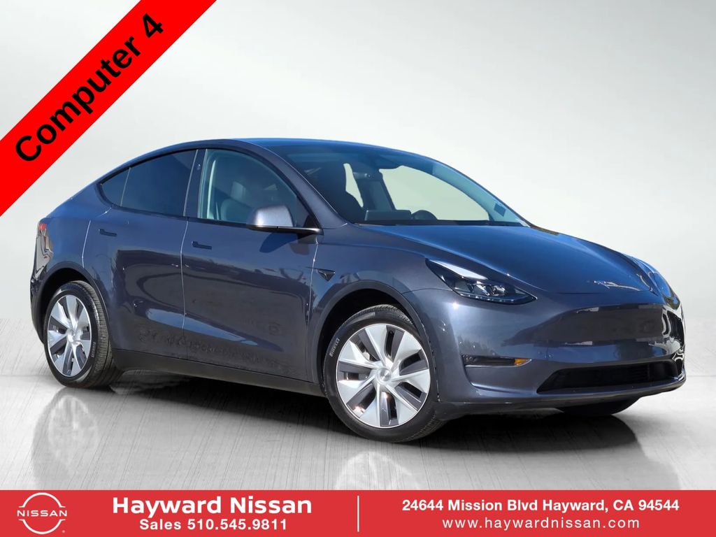 Midnight Silver Metallic 2023 Tesla Model Y Long Range AWD SUV / Crossover All-Wheel Drive 1-Speed Automatic