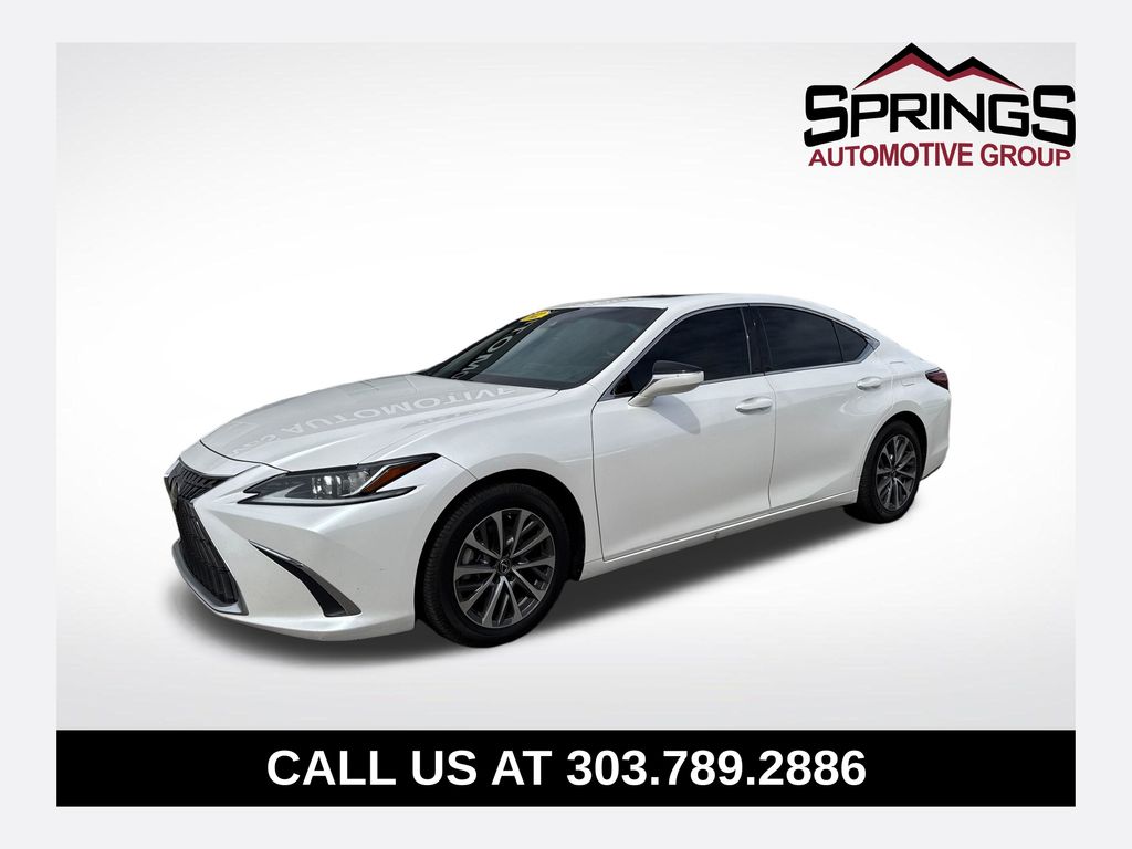 White 2022 Lexus ES 350 FWD Sedan Front-Wheel Drive 8-Speed Automatic
