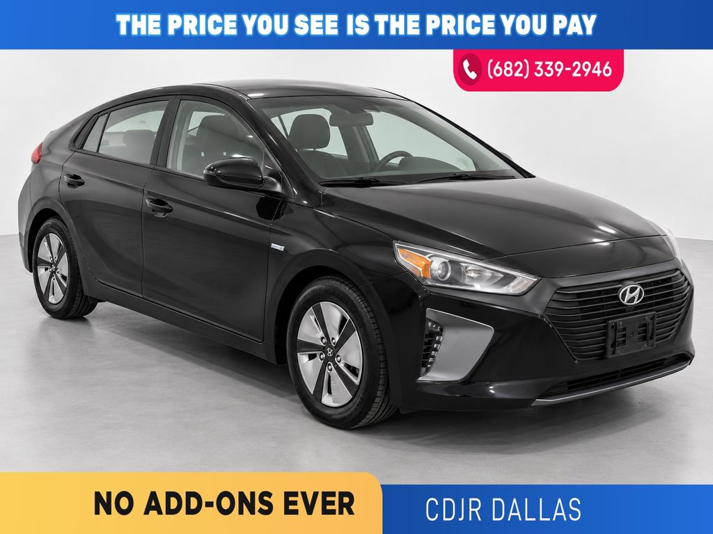 2018 Hyundai Ioniq Hybrid Blue