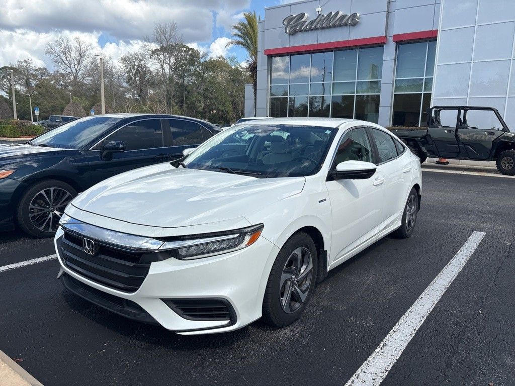 White Orchid 2019 Honda Insight EX Sedan FWD Sedan Front-Wheel Drive Continuously Variable Transmission