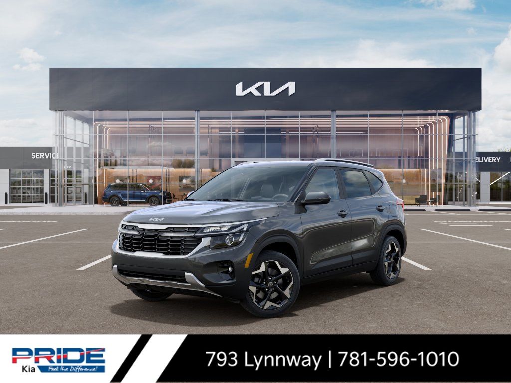Gravity Gray 2026 Kia Seltos SUV / Crossover All-Wheel Drive Continuously Variable Transmission
