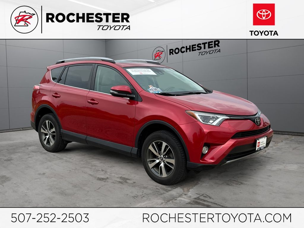 Barcelona Red Metallic 2017 Toyota RAV4 SUV / Crossover All-Wheel Drive 6-Speed Automatic
