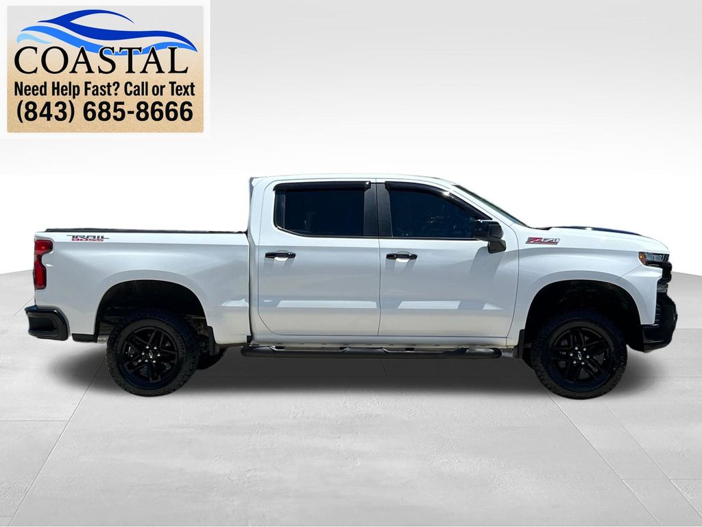 2021 Chevrolet Silverado 1500 LT Trail Boss White at Bob Mills Chevrolet