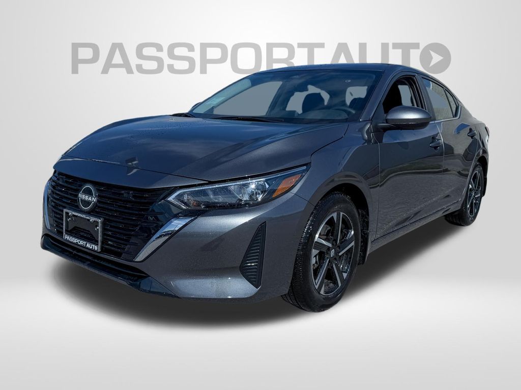 Gray (Gun Metallic) 2025 Nissan Sentra SV FWD Sedan Front-Wheel Drive Continuously Variable Transmission