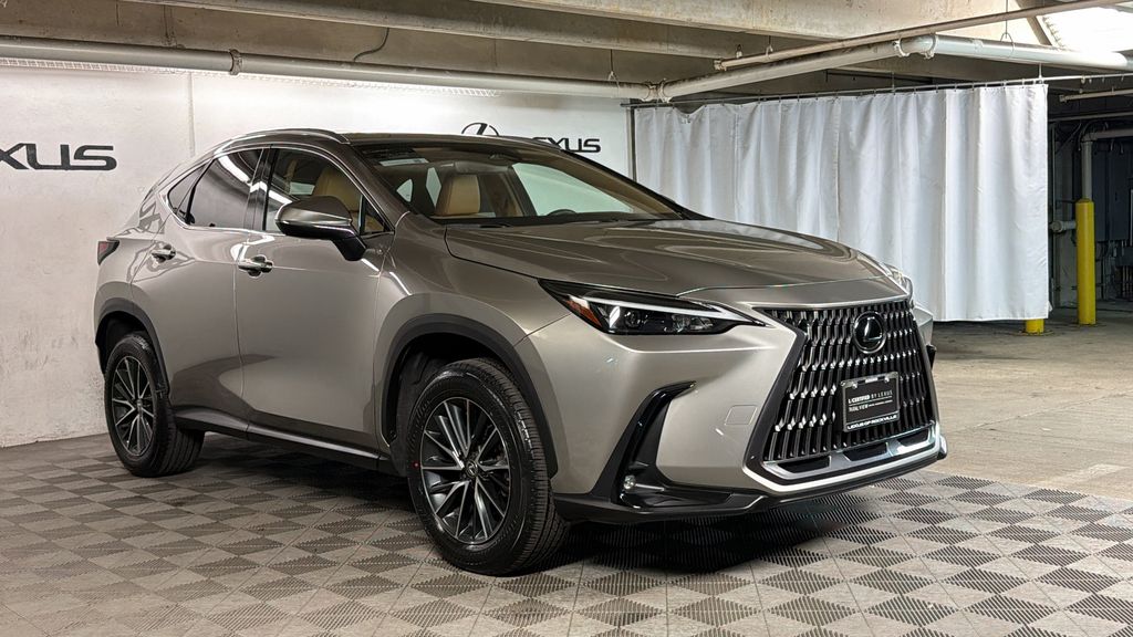 Silver 2024 Lexus NX 350 AWD SUV / Crossover All-Wheel Drive 8-Speed Automatic