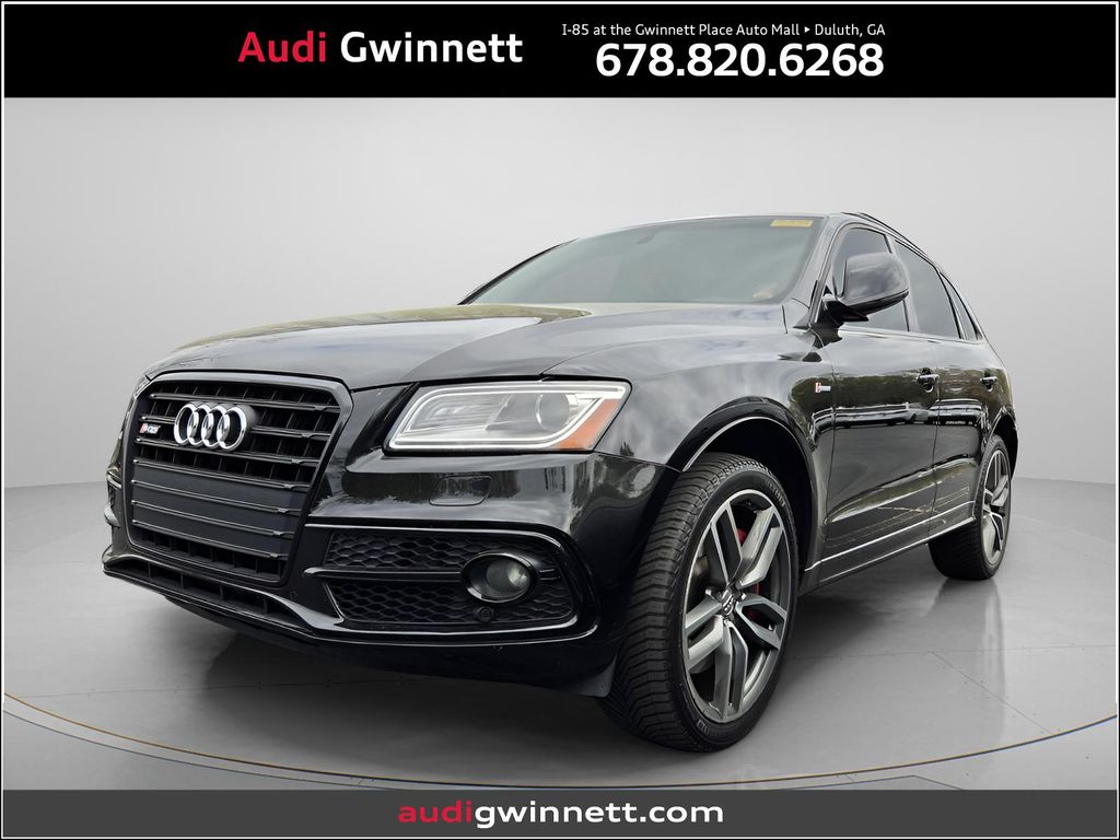 Black 2016 Audi SQ5 3.0T quattro Premium Plus AWD SUV / Crossover All-Wheel Drive 8-Speed Automatic