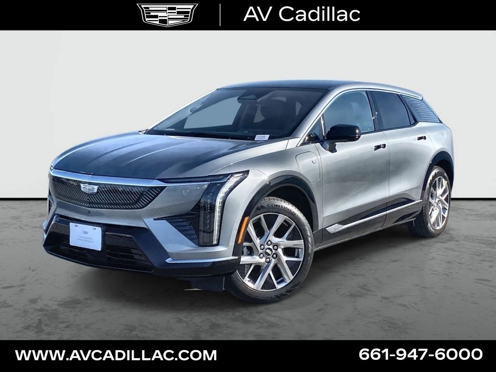 Argent Silver Metallic 2026 Cadillac OPTIQ Luxury RWD SUV / Crossover Rear-Wheel Drive 1-Speed Automatic