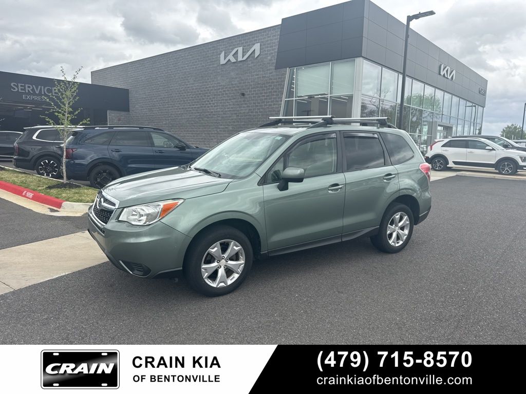 Green Metallic 2015 Subaru Forester 2.5i Premium SUV / Crossover All-Wheel Drive Continuously Variable Transmission