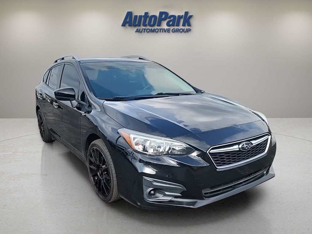 Crystal Black Silica 2018 Subaru Impreza 2.0i Premium Hatchback AWD Hatchback All-Wheel Drive Continuously Variable Transmission