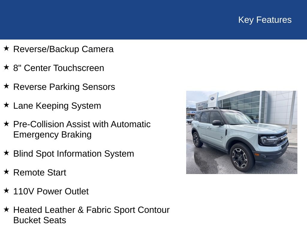 2023 Ford Bronco Sport Outer Banks
