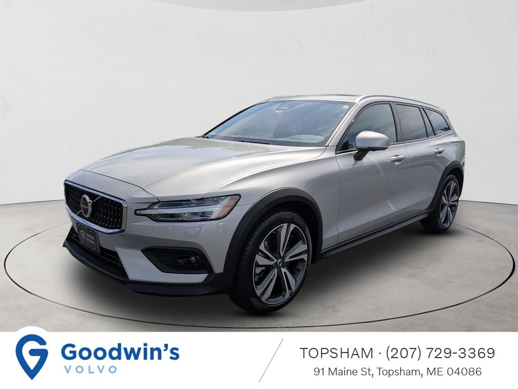 Silver 2025 Volvo V60 Wagon All-Wheel Drive Automatic