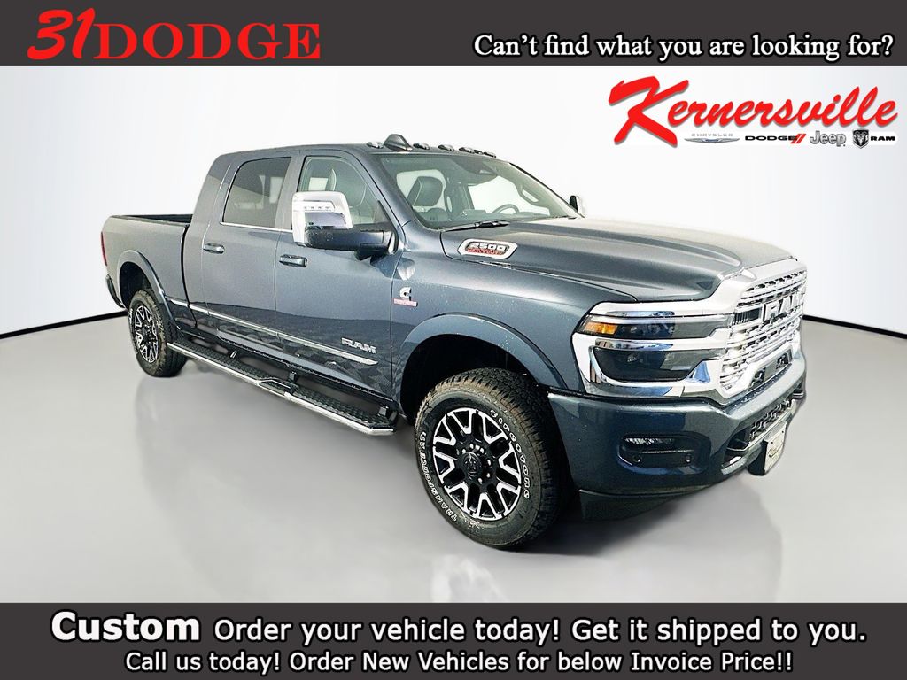 Blue Metallic 2026 RAM 2500 Pickup Truck Four-Wheel Drive Automatic