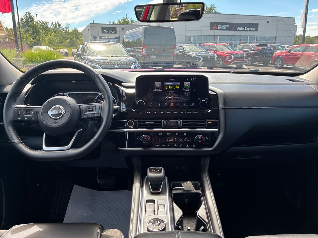 2023 Nissan Pathfinder SL Red at Bob Ruth Ford