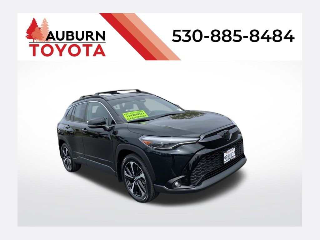 Jet Black 2023 Toyota Corolla Cross Hybrid SUV / Crossover All-Wheel Drive Continuously Variable Transmission