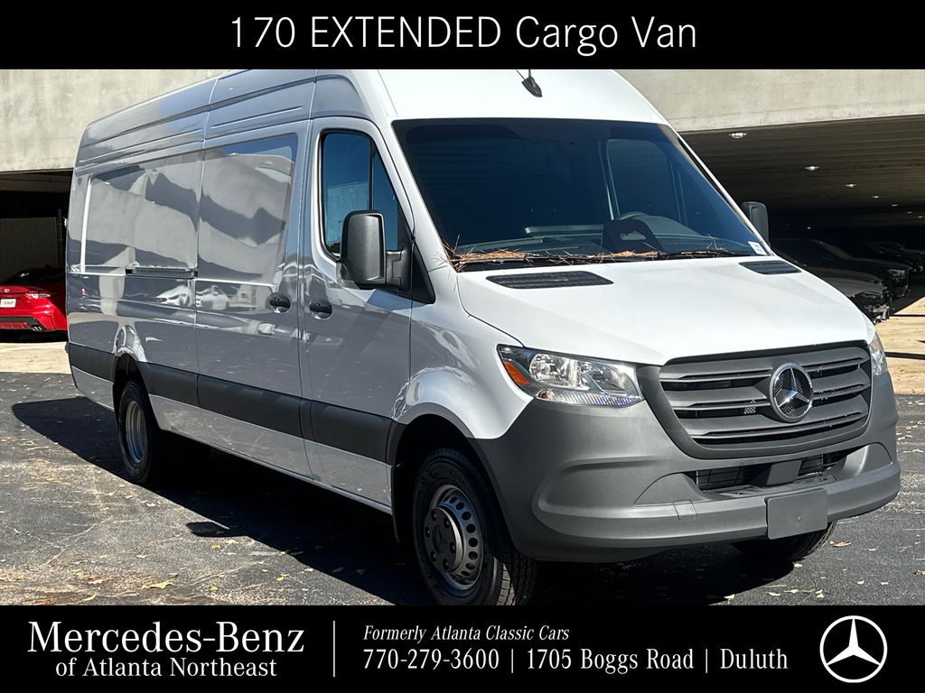 Arctic 2025 Mercedes-Benz Sprinter Cargo 3500XD 170 High Roof Extended RWD Van Rear-Wheel Drive 9-Speed Automatic