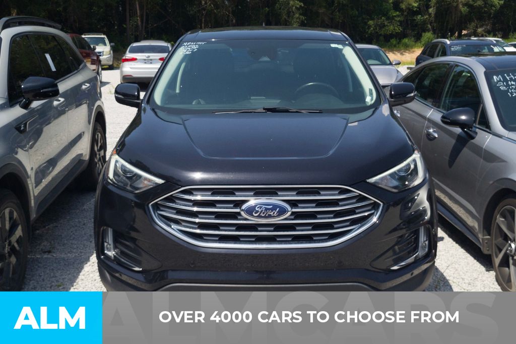 Used 2022 Black Ford Titanium image 2