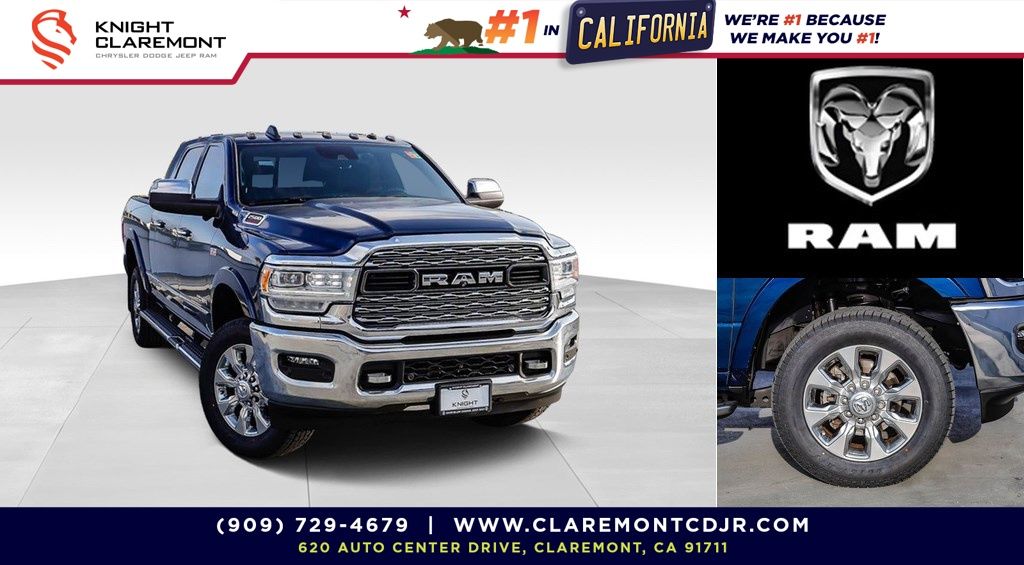 Patriot Blue Pearlcoat 2022 RAM 2500 Pickup Truck Four-Wheel Drive 8-Speed Automatic