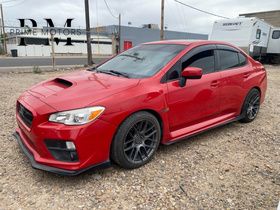 Pure Red 2017 Subaru WRX Premium Sedan All-Wheel Drive 6-Speed Manual