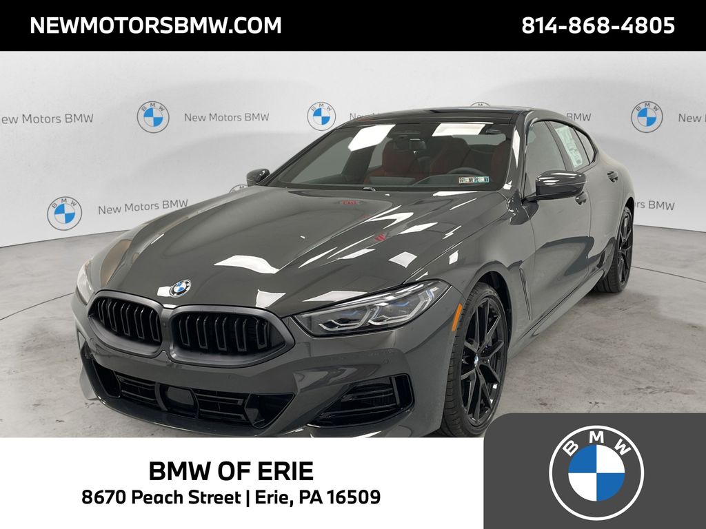 Dravit Gray Metallic 2026 BMW 8 Series Coupe All-Wheel Drive 8-Speed Automatic
