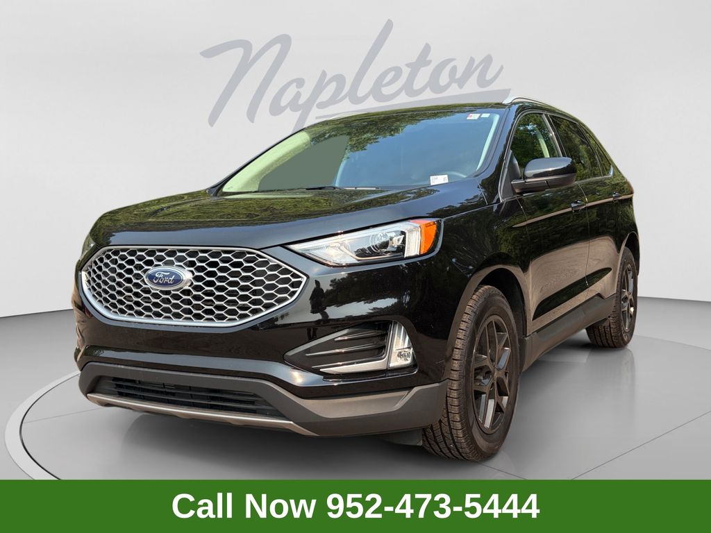 Agate Black Metallic 2023 Ford Edge SUV / Crossover All-Wheel Drive 8-Speed Automatic