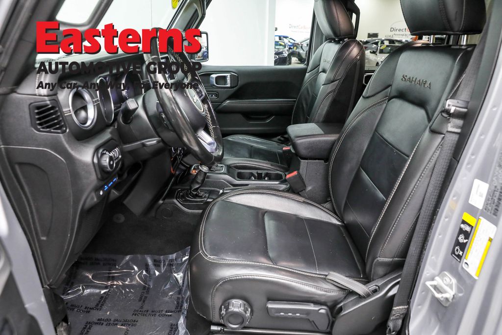 Used 2021 Silver Jeep Unlimited Sahara 4xe image 14