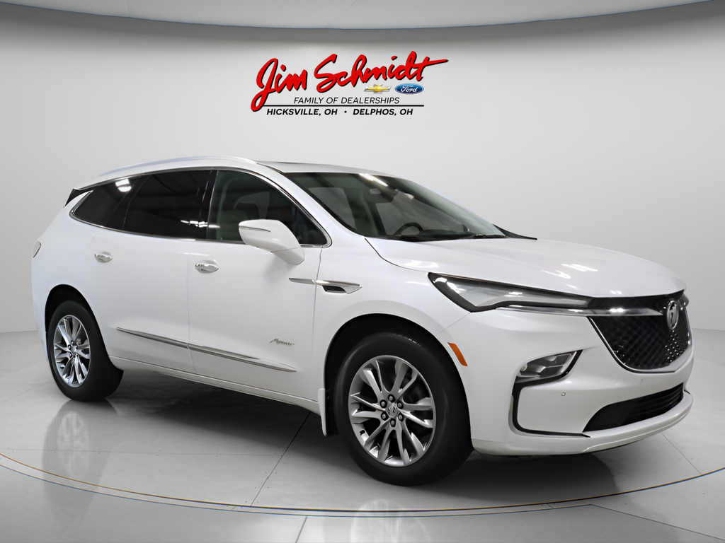White Frost Tricoat 2023 Buick Enclave SUV / Crossover Four-Wheel Drive 9-Speed Automatic