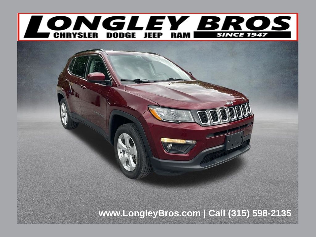 Velvet Red Pearlcoat 2021 Jeep Compass SUV / Crossover Four-Wheel Drive 9-Speed Automatic