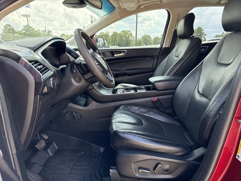 2019 Ford Edge Titanium Red at Community Kia
