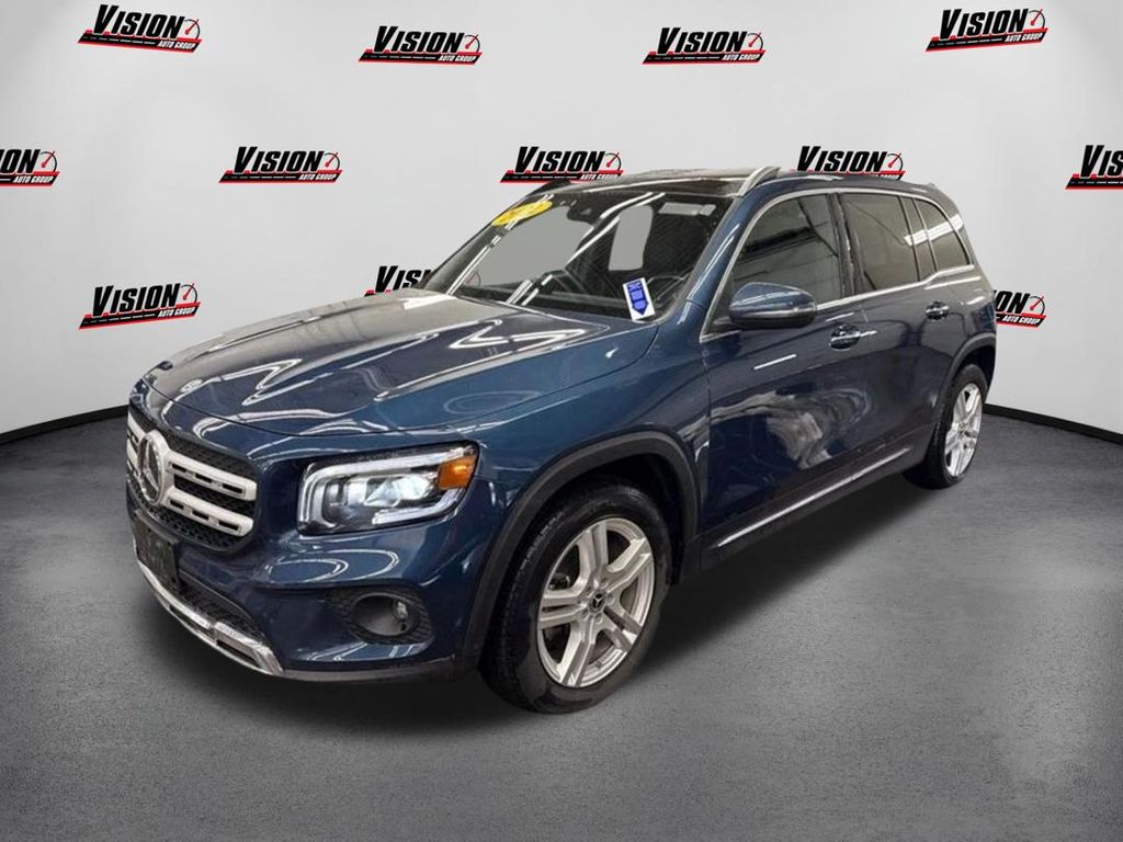 Blue 2022 Mercedes-Benz GLB 250 4MATIC SUV / Crossover All-Wheel Drive 8-Speed Automatic