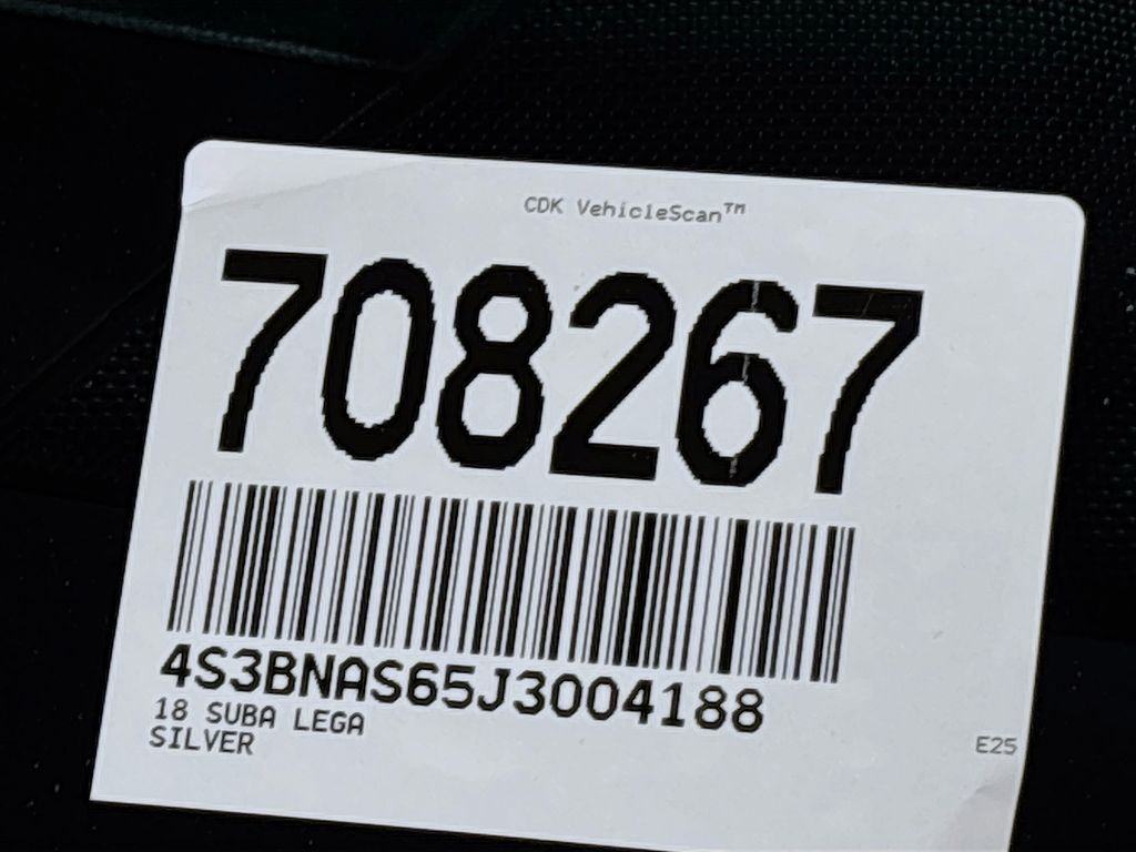 2018 Subaru Legacy 2.5i