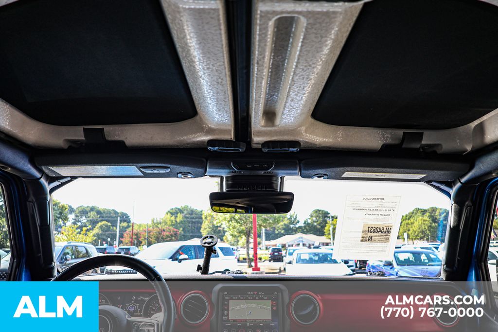 Used 2021 Blue Jeep Rubicon image 49
