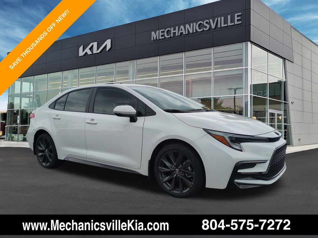 Ice 2025 Toyota Corolla Sedan Front-Wheel Drive Continuously Variable Transmission