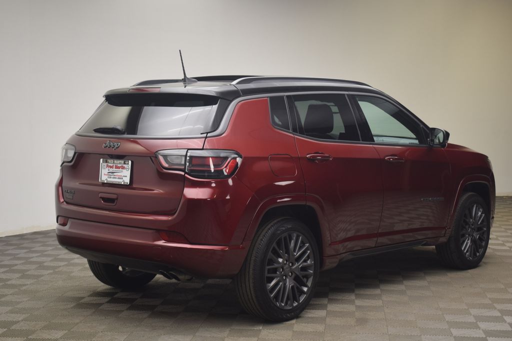 used 2022 Jeep Compass car, priced at $27,250
