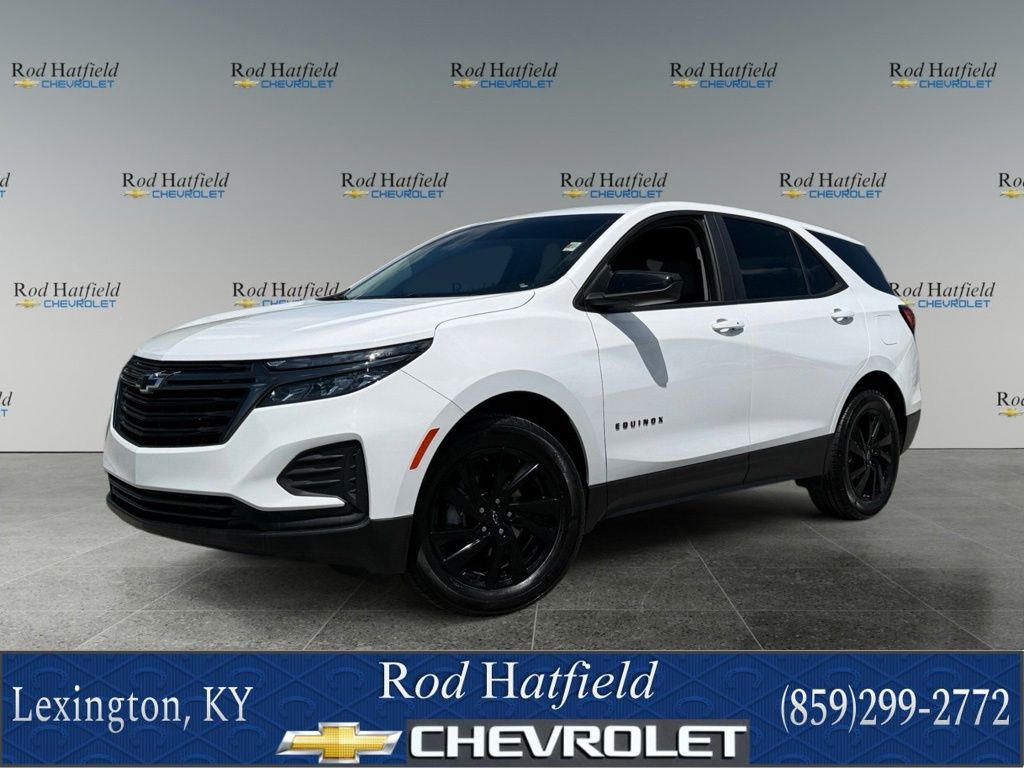 Summit White 2024 Chevrolet Equinox LS AWD with 1LS SUV / Crossover Four-Wheel Drive 6-Speed Automatic Overdrive