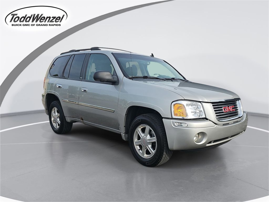 Liquid Silver Metallic 2007 GMC Envoy SLT-1 4 Dr SUV 4WD SUV / Crossover Four-Wheel Drive 4-Speed Automatic Overdrive