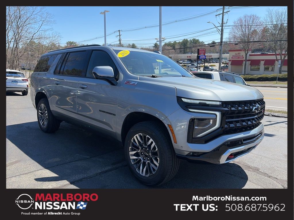 Sterling Gray Metallic 2025 Chevrolet Suburban Z71 4WD SUV / Crossover Four-Wheel Drive