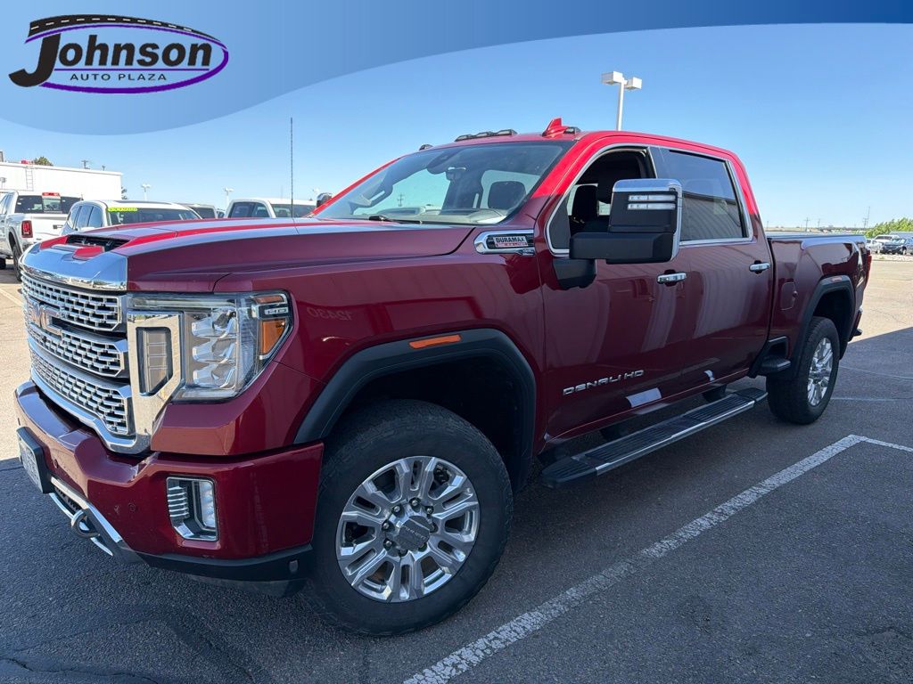 Red Quartz Tintcoat 2020 GMC Sierra 2500HD Pickup Truck Four-Wheel Drive Automatic
