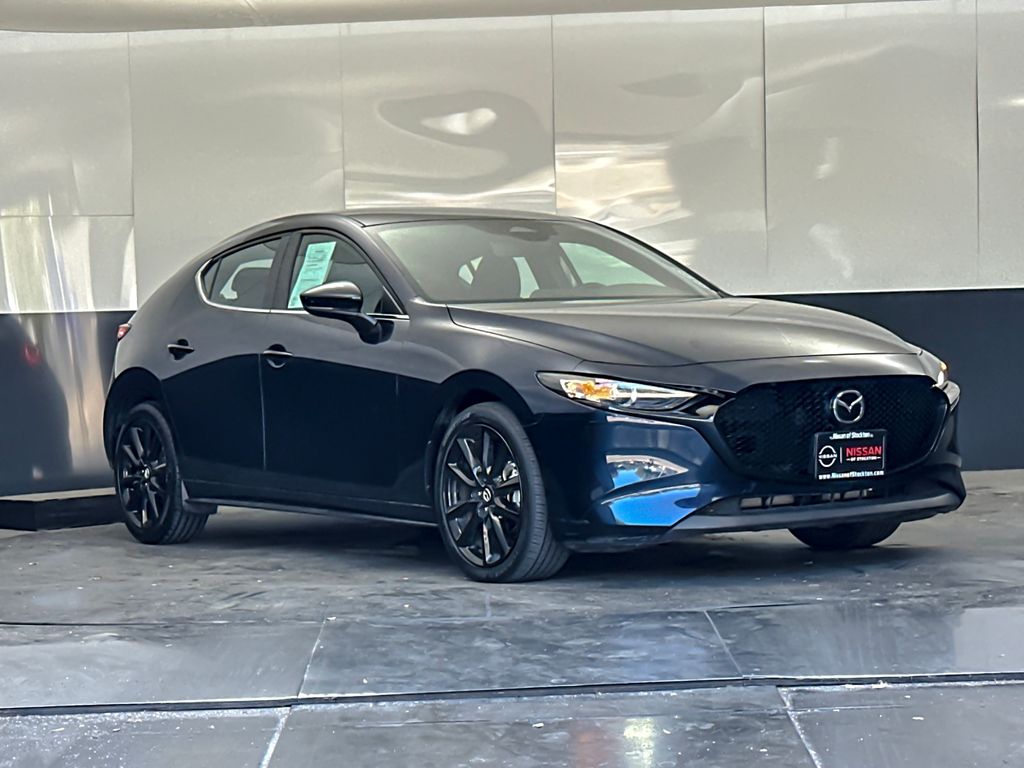 Deep Crystal Blue Mica 2024 Mazda MAZDA3 Hatchback Front-Wheel Drive 6-Speed Automatic