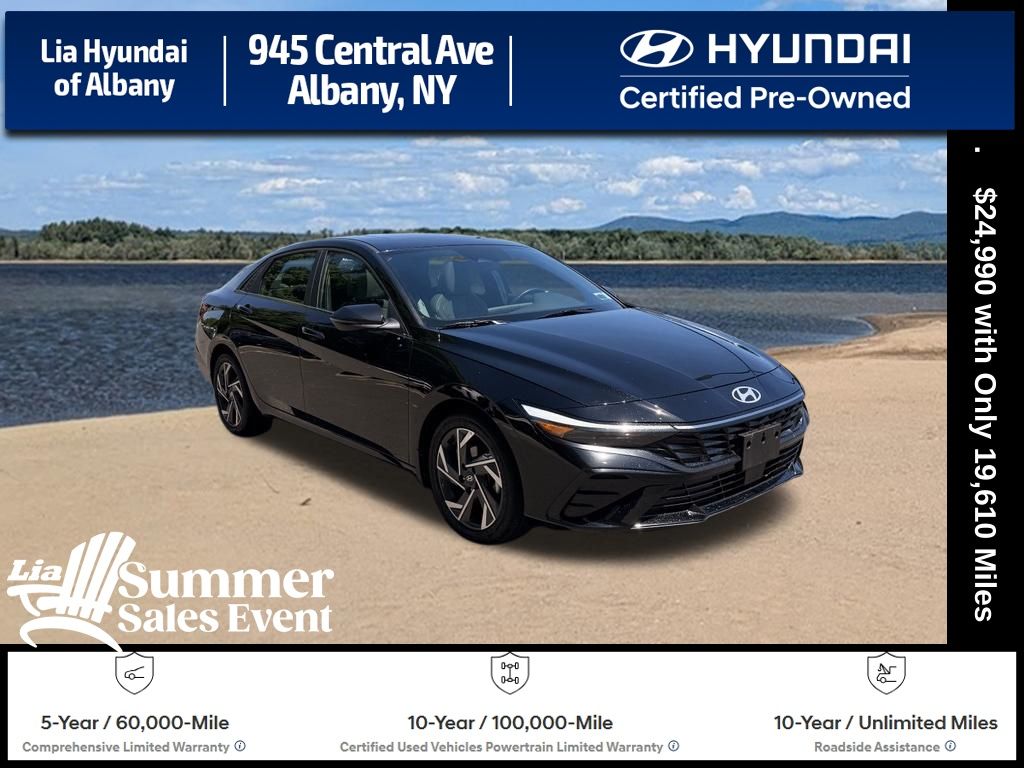 2025 Hyundai Elantra Hybrid Limited FWD