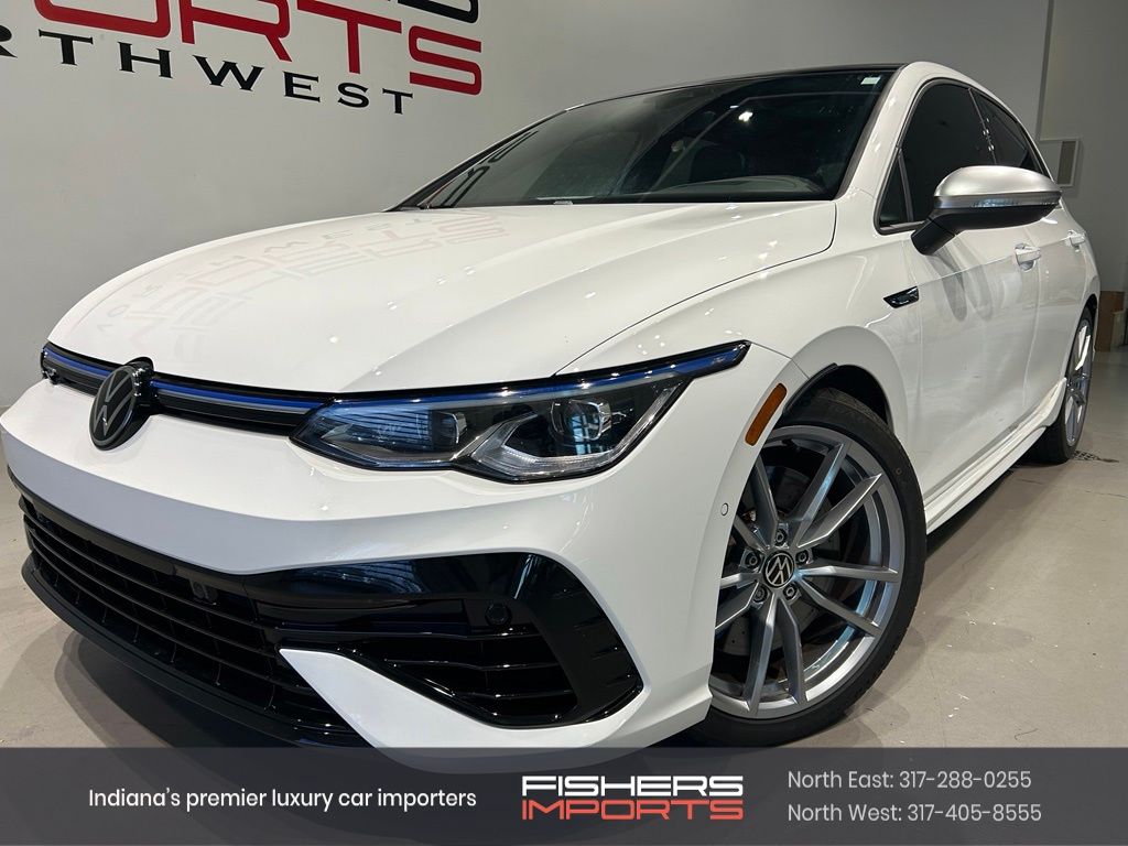 White 2024 Volkswagen Golf R 4Motion Hatchback All-Wheel Drive 6-Speed Manual