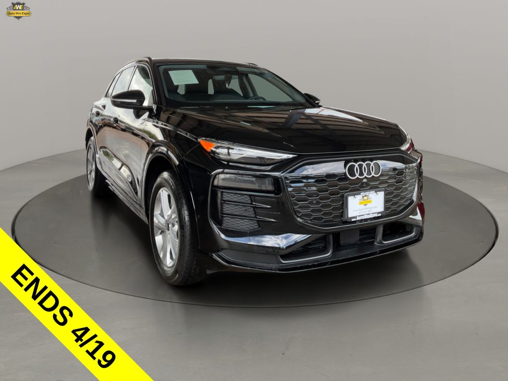 Mythos Black Metallic 2025 Audi Q6 e-tron Premium RWD SUV / Crossover Rear-Wheel Drive Automatic