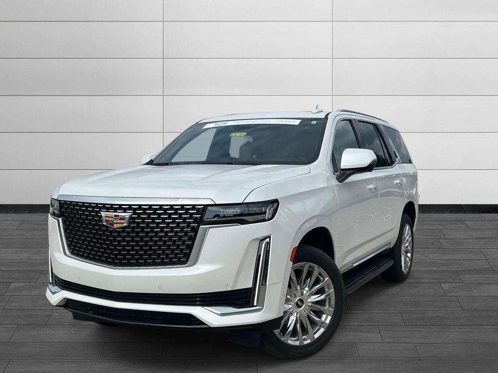 Crystal White 2023 Cadillac Escalade SUV / Crossover Four-Wheel Drive Automatic