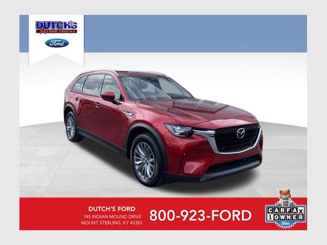 Soul Red Crystal Metallic 2025 Mazda CX-90 3.3 Turbo Preferred AWD SUV / Crossover All-Wheel Drive 8-Speed Automatic