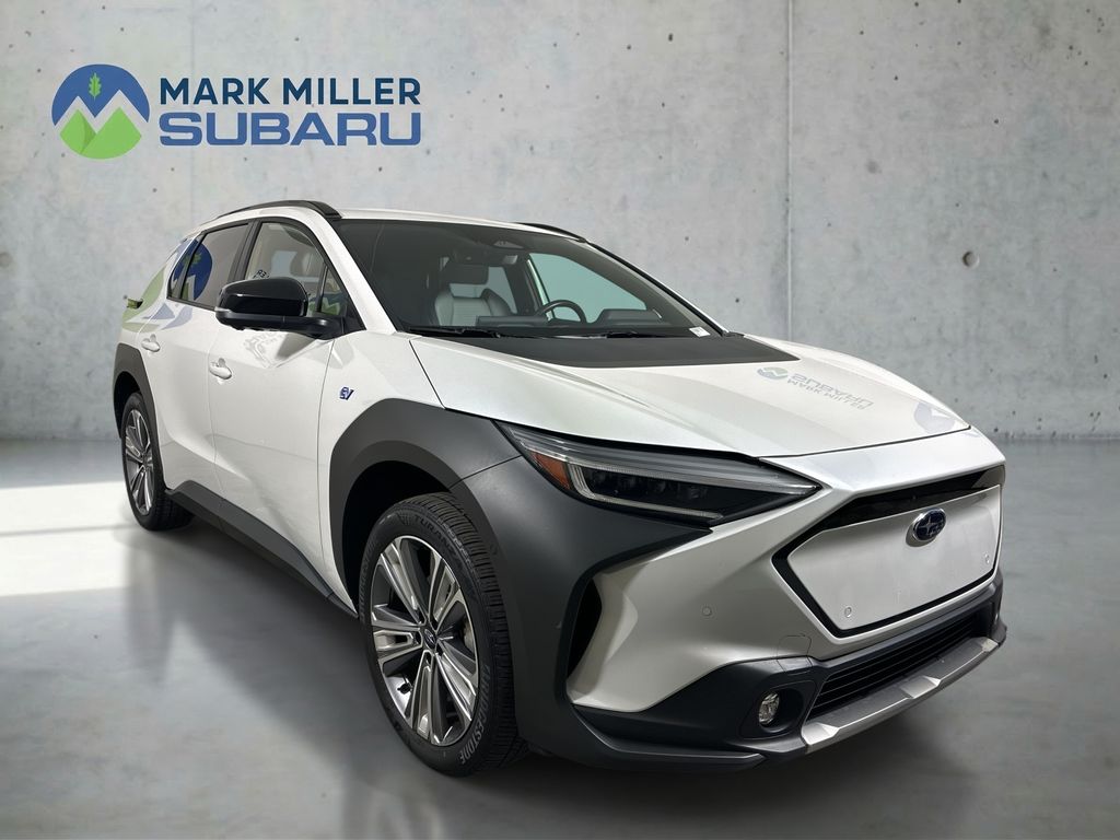 Cosmic White Pearl 2023 Subaru Solterra Limited AWD SUV / Crossover All-Wheel Drive 1-Speed Automatic