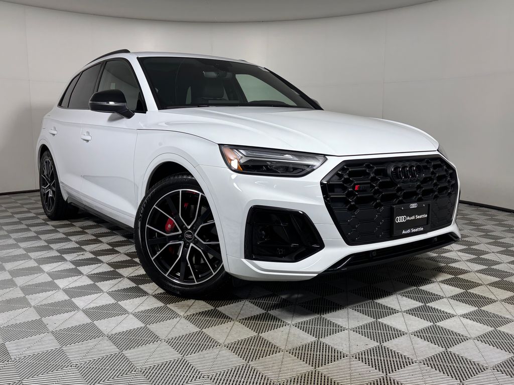 Glacier White 2025 Audi SQ5 SUV / Crossover All-Wheel Drive 8-Speed Automatic