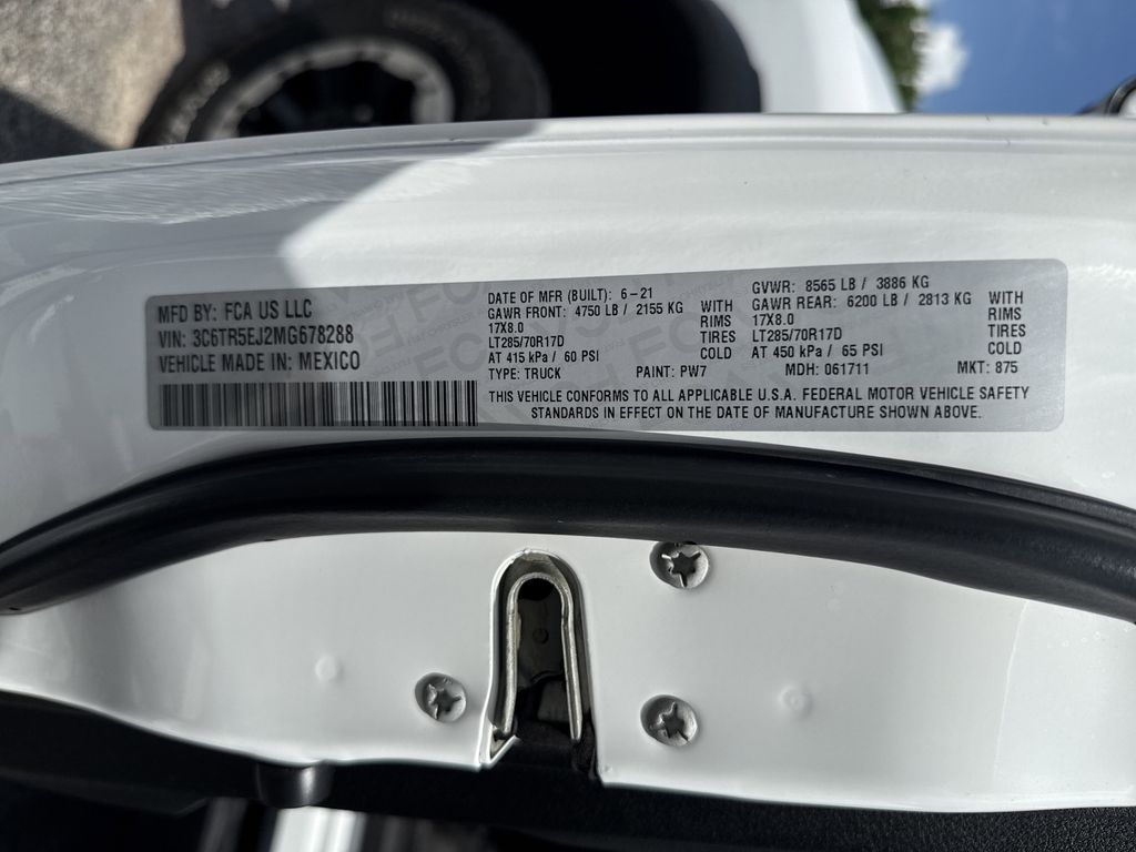 2021 Ram 2500 Power Wagon White at DeMontrond Auto Country