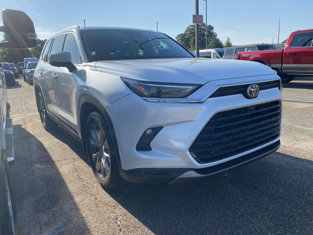 White (Wind Chill Pearl) 2024 Toyota Grand Highlander Hybrid SUV / Crossover All-Wheel Drive Continuously Variable Transmission